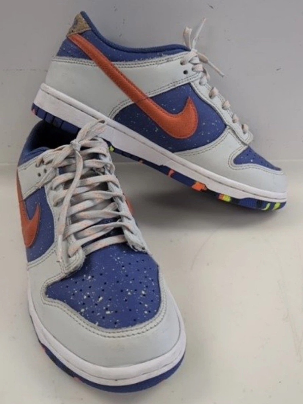 NIKE GRADE SCHOOL Dunk Low "Paint Splatter” - 6.5Y